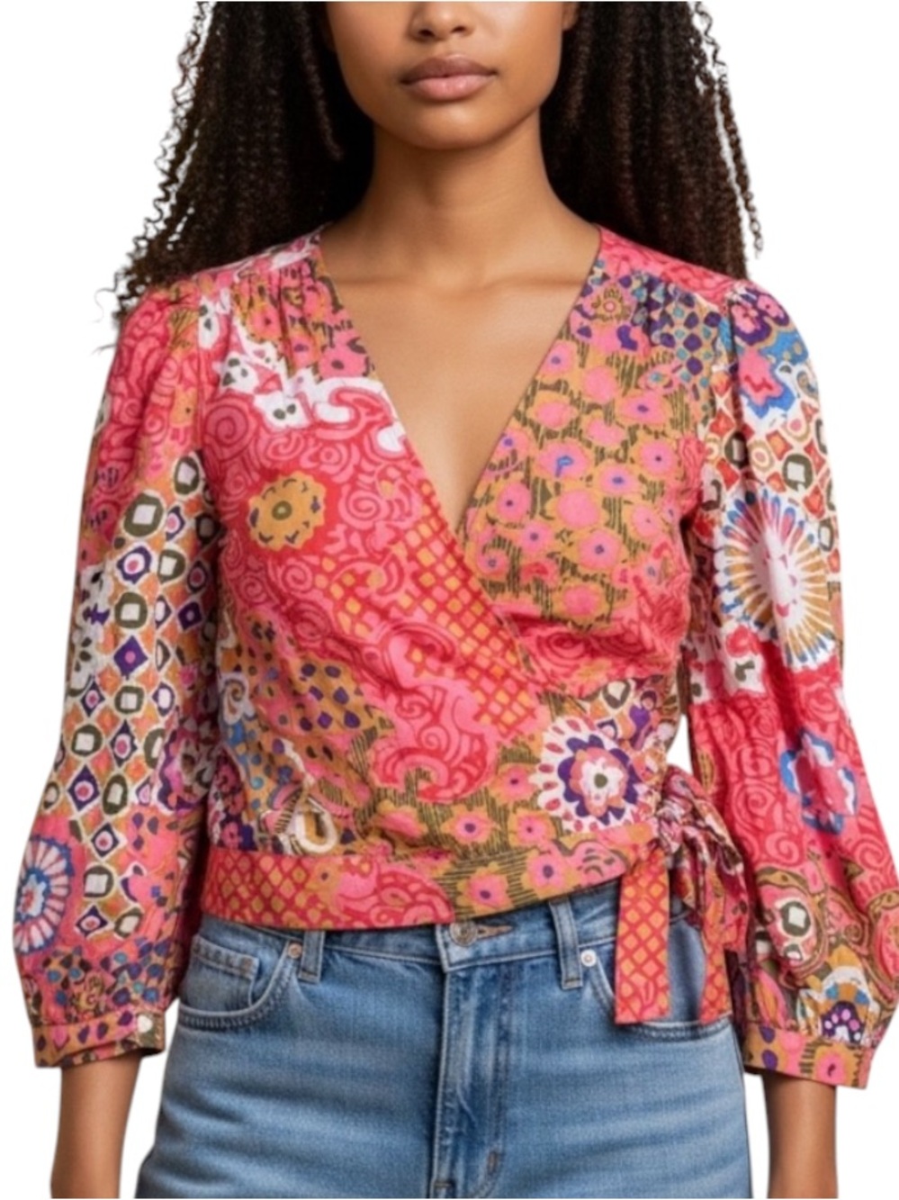 J. Crew Wrap Top